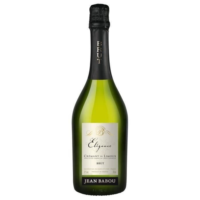 Jean babou Elégance Brut - Crémant de Limoux Blanc