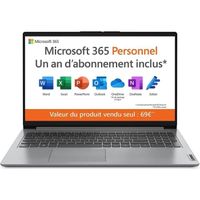 PC Portable LENOVO IdeaPad 1 15IGL7 | Windows 11 +