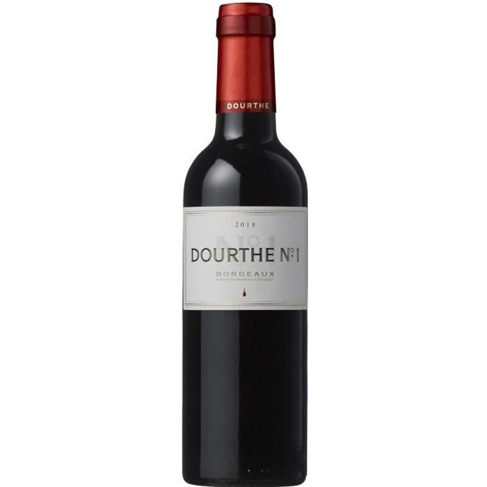 Dourthe N°1 2017/2018 Bordeaux - Vin rouge de Bordeaux - 37,5cl