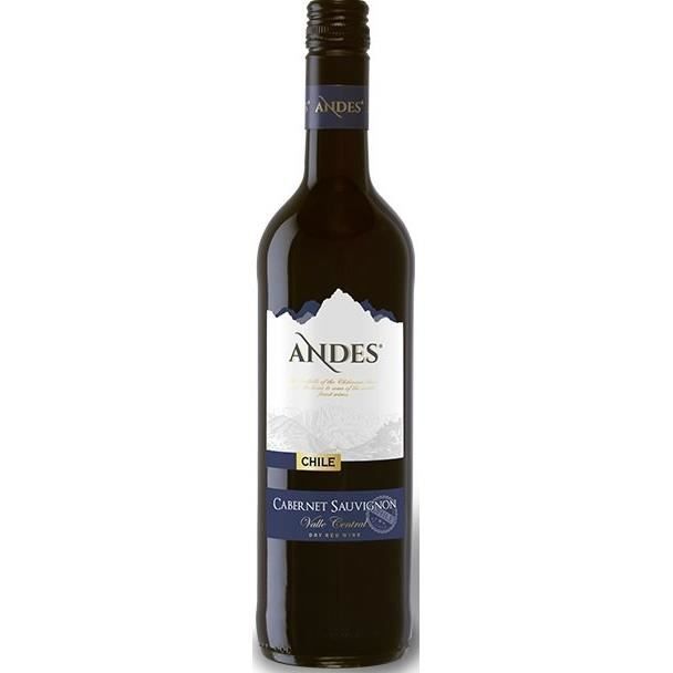 ANDES Cabernet Sauvignon Vin du Chili - Rouge - 75 cl