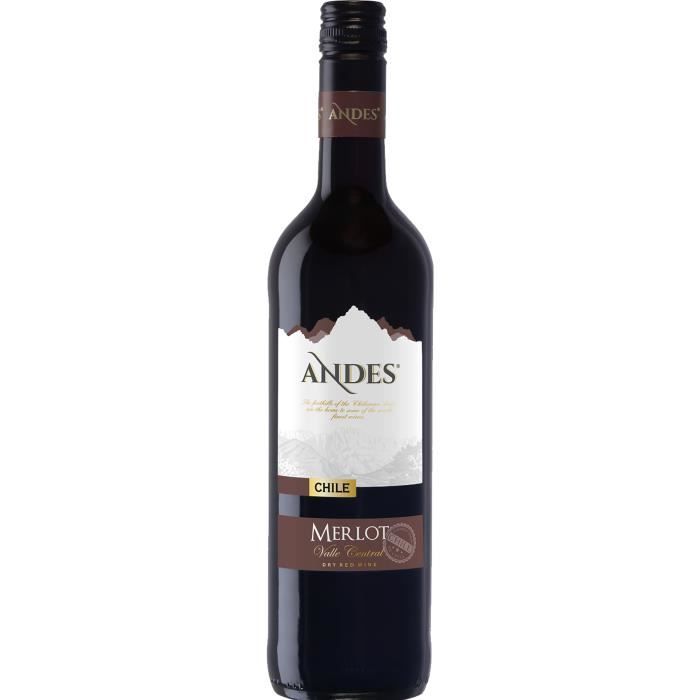 Andes Merlot - Vin rouge du Chili