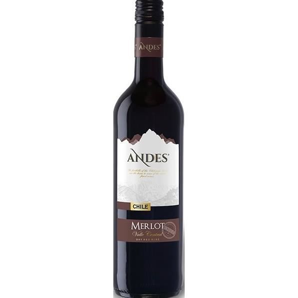 Andes Merlot - Vin rouge du Chili