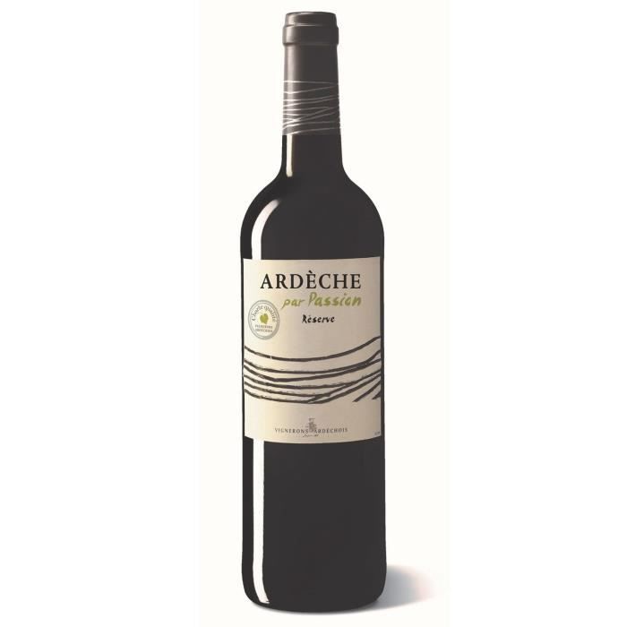 Ardèche par Passion Vignerons Ardéchois 2019 Côteaux de l'Ardèche - Vin rouge de la Vallée du Rhône