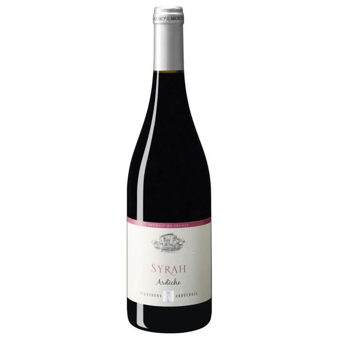 Vignerons Ardéchois 2018 Côteaux de l'Ardèche - Vin rouge de la Vallée du Rhône