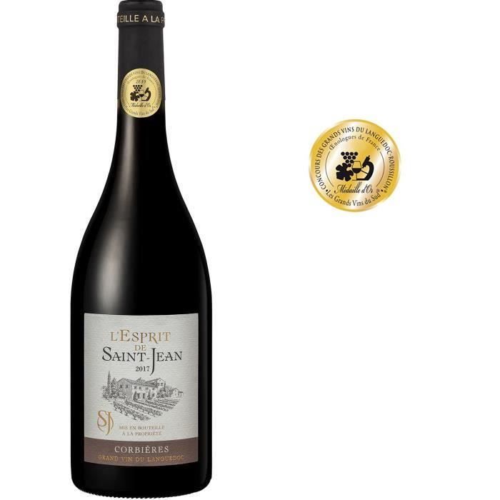 L'Esprit de Saint-Jean 2017 Corbières - Vin rouge de Languedoc