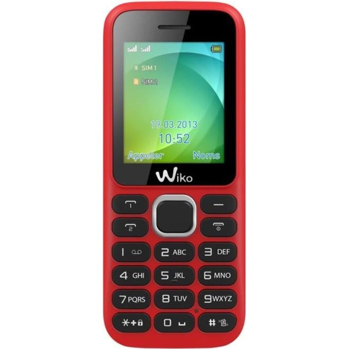 WIKO LUBI 3 Rouge