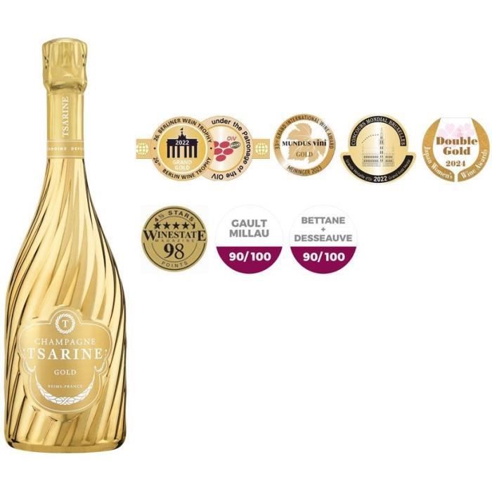 Champagne Tsarine by Adriana Brut - 75 cl