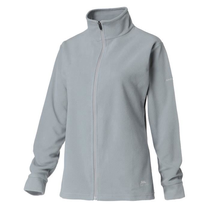 TRESPASS Micropolaire Vertex - Femme - Gris