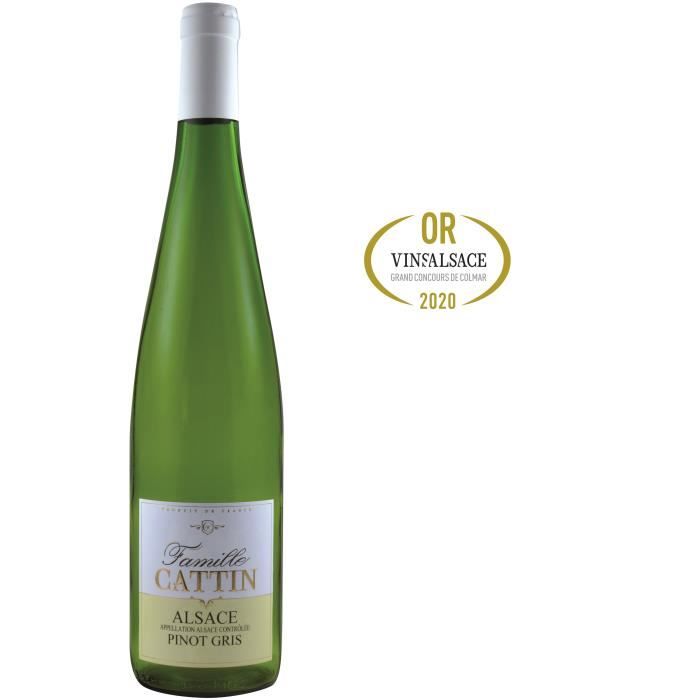 Famille Cattin Pinot Gris 2019 Alsace - Vin blanc d'Alsace