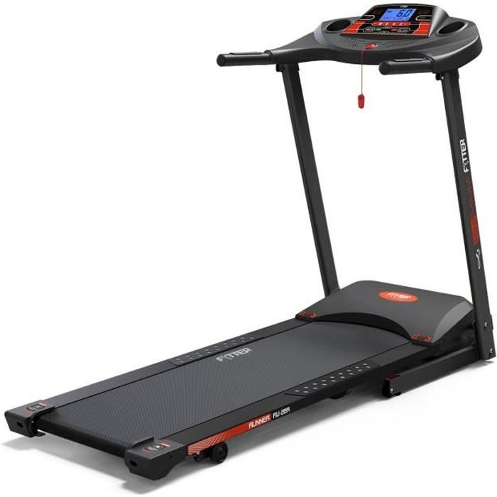 FYTTER Tapis de course RUNNER RU-2BR GENERATION II motorisé avec moteur 2.5 CV, vitesse maximale de 12 km /h