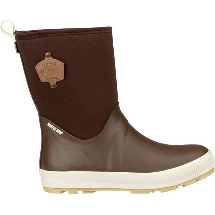 WINTER GRIP Chaussures Après skis Néoprène - Femme - Marron