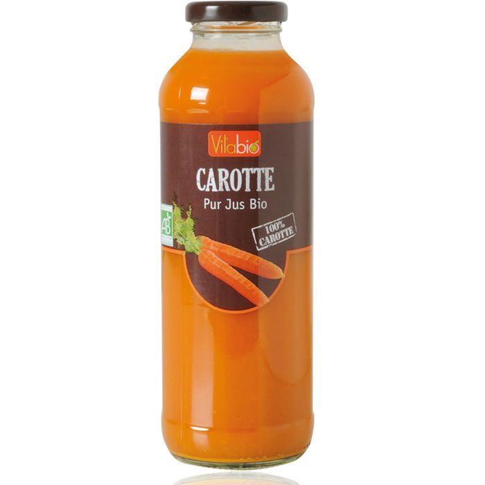 VITABIO Pur Jus De Carottes 50 cl (x1)