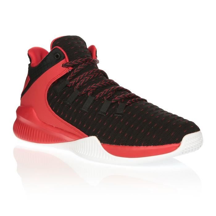 PEAK Chaussures de basketball Upper Light - Homme - Rouge et noir