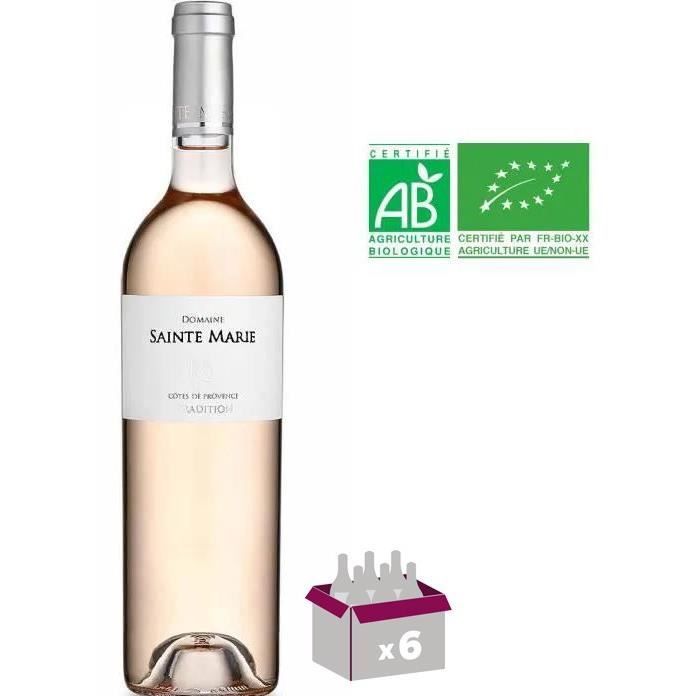 Domaine Sainte Marie Côtes de Provence Bio - Vin rosé x6