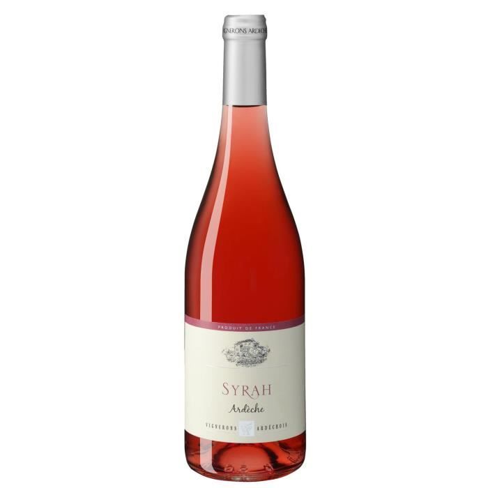 Vignerons Ardéchois 2019 Côteaux de l'Ardèche - Vin rosé de la Vallée du Rhône