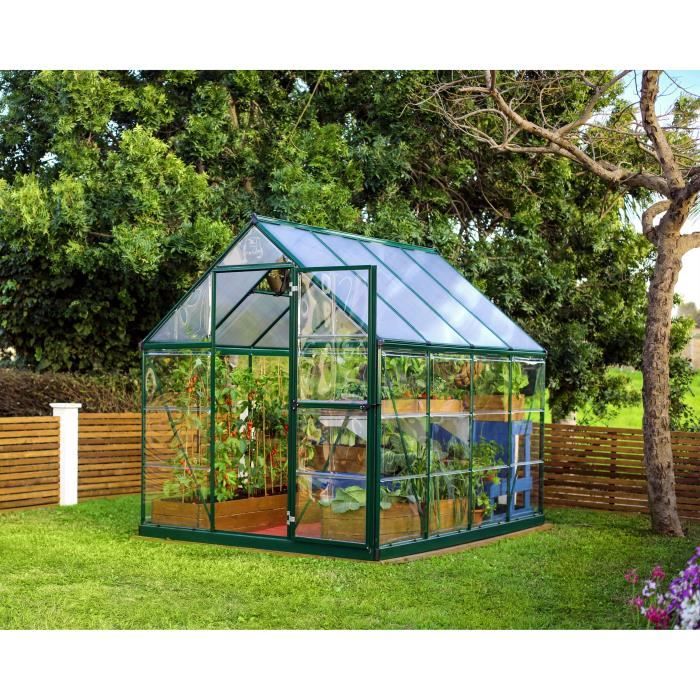 Palram - Invernadero Canopia Híbrido 4,6m2 Verde