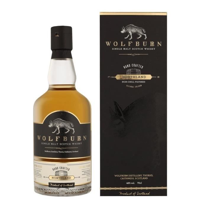 Wolfburn Northland 46% 70 cl avec étui