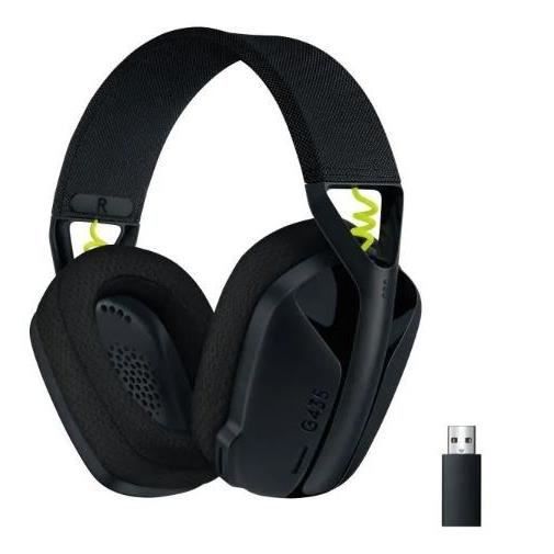 LOGITECH G - G435 LIGHTSPEED Wireless Gaming Headset + NORTON 360 Deluxe Antivirus