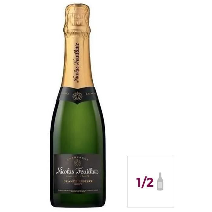 Champagne Nicolas Feuillatte La Grande Réserve Brut - 6 x 37,5 cl