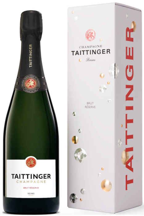 Champagne Taittinger Brut Réserve avec étui - 75 cl