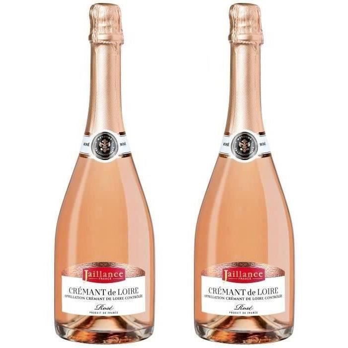 2ème à -50% - Jaillance Crémant de Loire Rosé