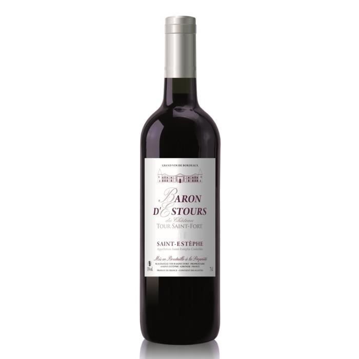 Baron d'Estours du Château Tour Saint-Fort 2001 Saint-Estèphe - Vin rouge de Bordeaux