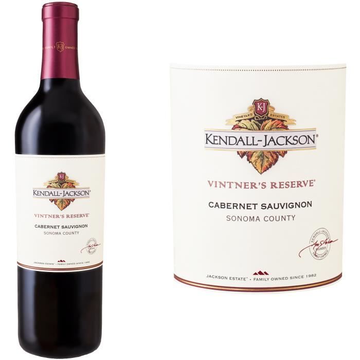 Kendall Jackson Vintner's Reserve Cabernet Sauvignon USA Napa County 2011 - Vin rouge