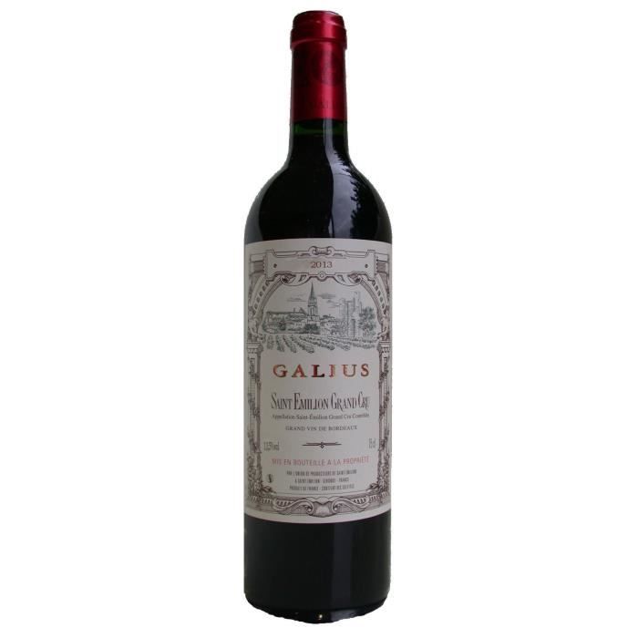 Galius 2013 Saint-Emilion Grand Cru - Vin rouge de Bordeaux
