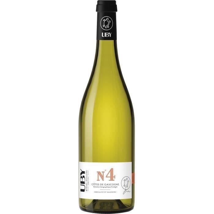 UBY N°4 Gros et Petit Manseng - Vin blanc des Côtes de Gascogne