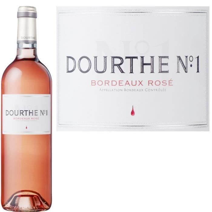 Dourthe N°1 2019 Bordeaux - Vin rosé de Bordeaux