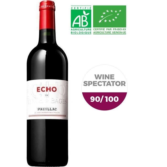 Echo de Lynch Bages 2014 Pauillac - Vin rouge de Bordeaux - Bio