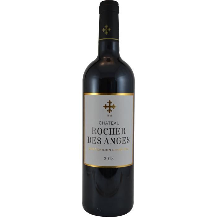 Château Rocher des Anges 2013 - AOC Saint Emilion Grand Cru - Vin rouge de Bordeaux - 1 bouteille 0.75cl