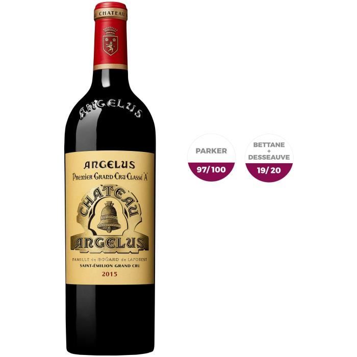 Château Angelus 2015 Saint-Emilion Grand Cru - Vin rouge de Bordeaux