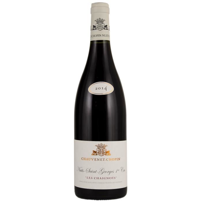 Domaine Chauvenet Chopin 2015 Nuits Saint Georges 1er Cru -Les Chaignots- - Grand vin rouge de Bourgogne