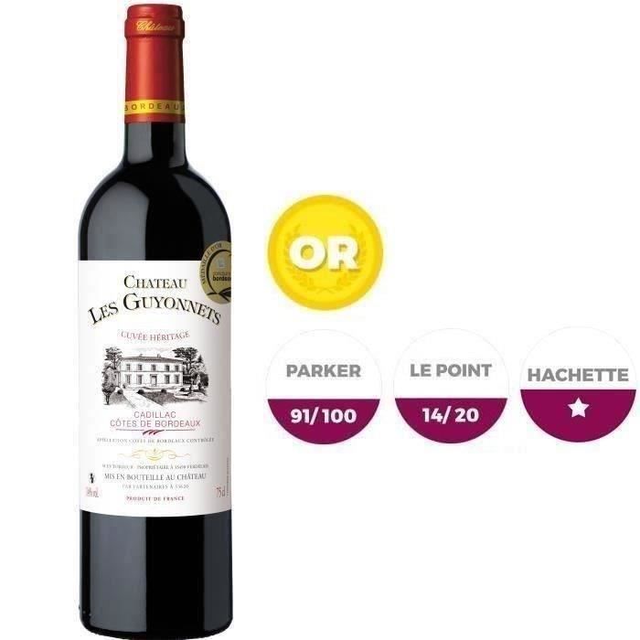 Château Les Guyonnets 2015 Cadillac Côtes de Bordeaux - Vin rouge de Bordeaux