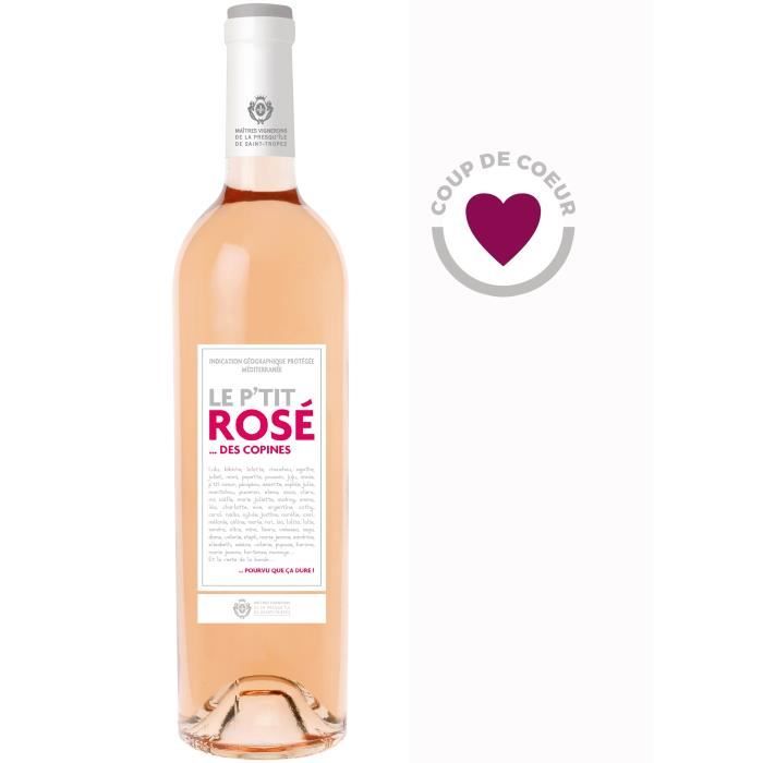 Le P'tit Rosé des Copines Méditerranée - Vin rosé