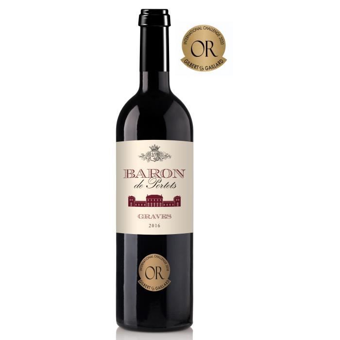Baron de Portets 2016 Bordeaux Supérieur - Vin rouge de Bordeaux