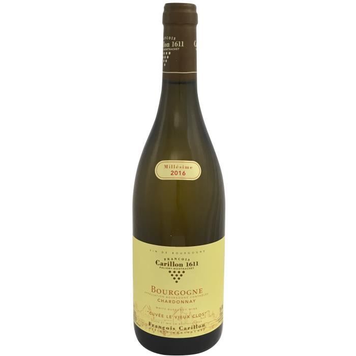 Domaine François Carillon Cuvée le Vieux Clos 2016 Bourgogne - Vin blanc de Bourgogne