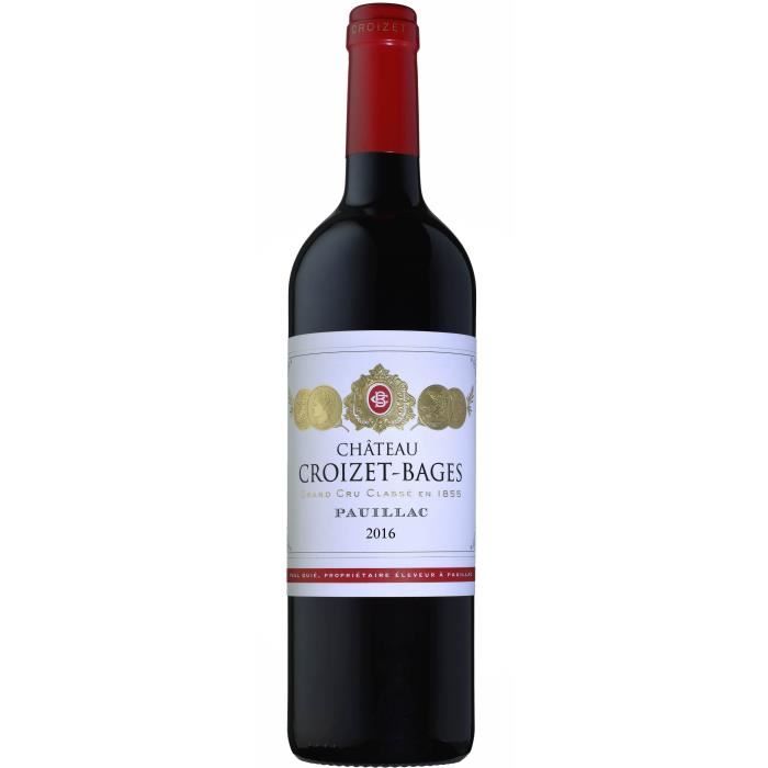 Château Croizet-Bages 2016 Pauillac - Vin rouge de Bordeaux