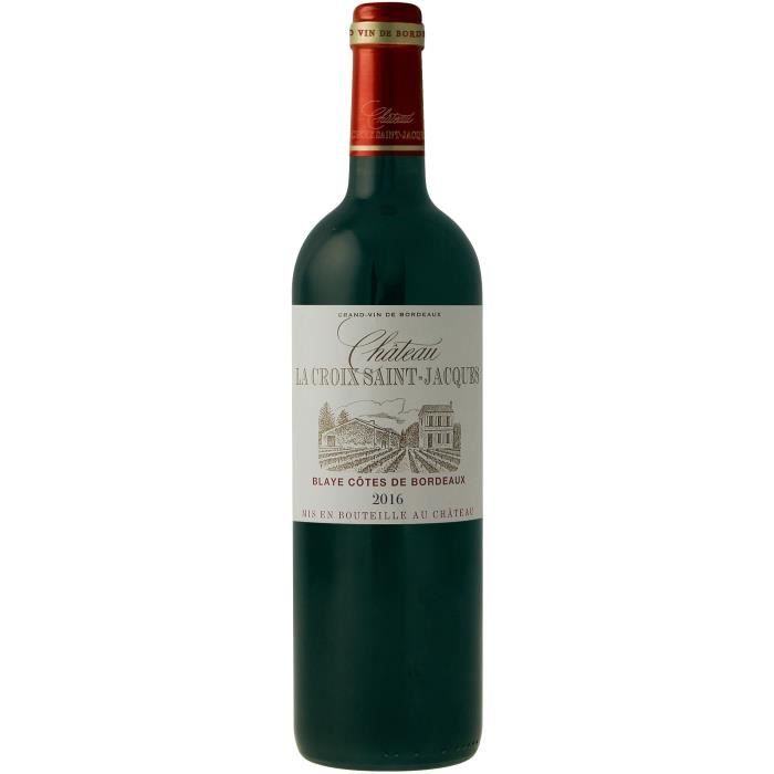 Château La Croix Saint Jacques 2016 Blayes Côtes de Bordeaux - Vin rouge de Bordeaux