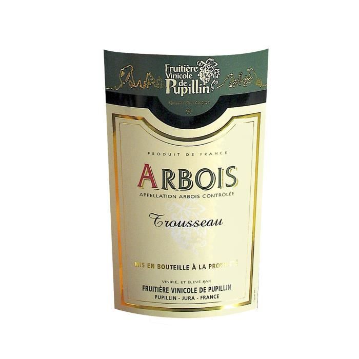 Fruitière Vinicole de Pupillin 2016 Arbois Trousseau - Vin rouge du Jura