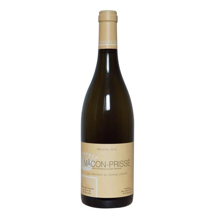 Les Héritiers du Comte Lafon 2016 Mâcon-Prissé - Vin blanc de Bourgogne