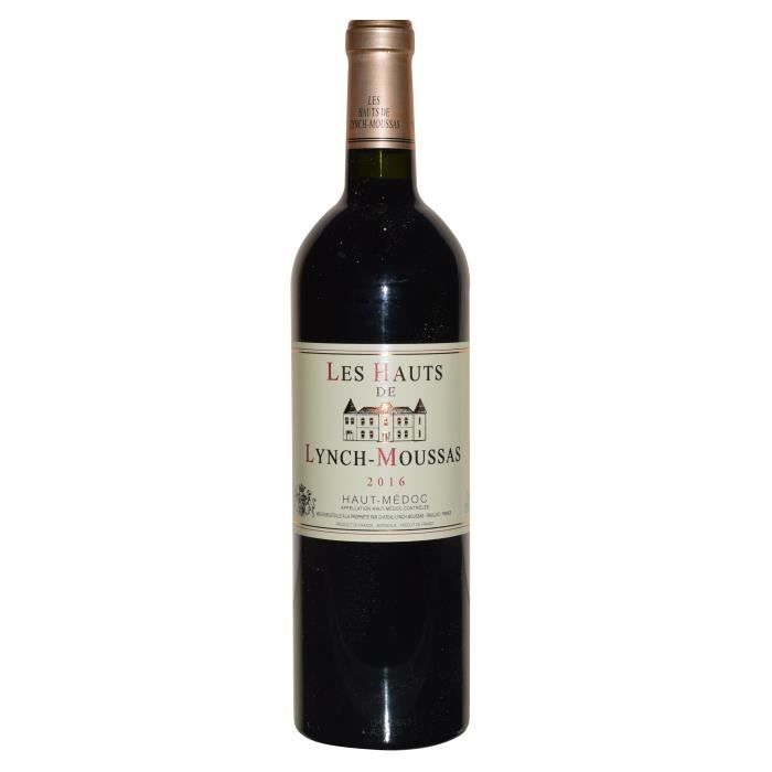 Les Hauts de Lynch Moussas 2016 Haut Médoc - Vin rouge de Bordeaux
