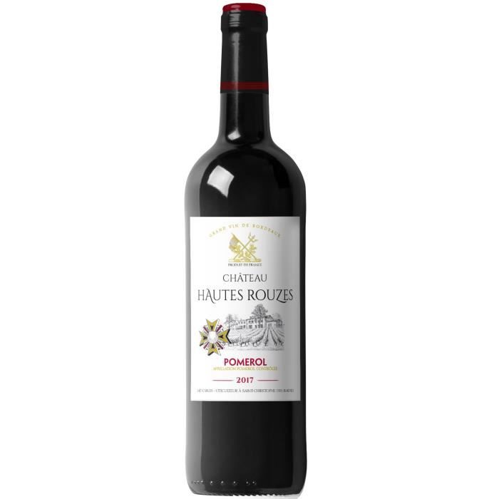 Château Hautes Rouzes 2017 Pomerol - Vin rouge de Bordeaux