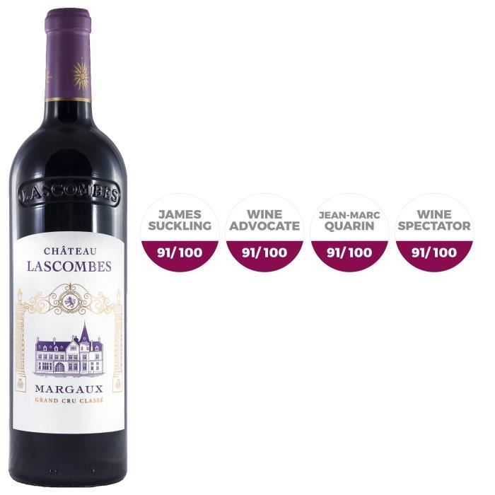 Château Lascombes 2017 Margaux - Vin rouge de Bordeaux