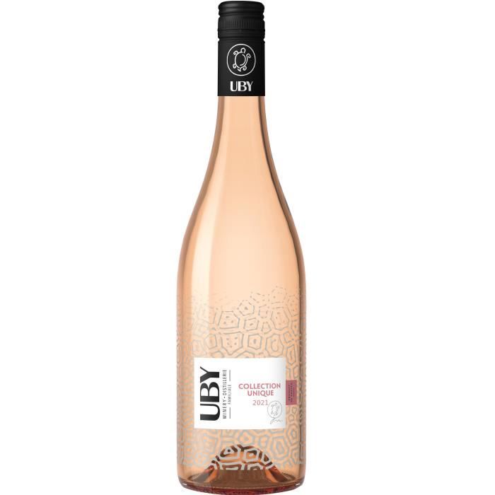 Domaine Uby Collection Unique 2021 Côtes de Gascogne - Vin rosé du Sud-Ouest