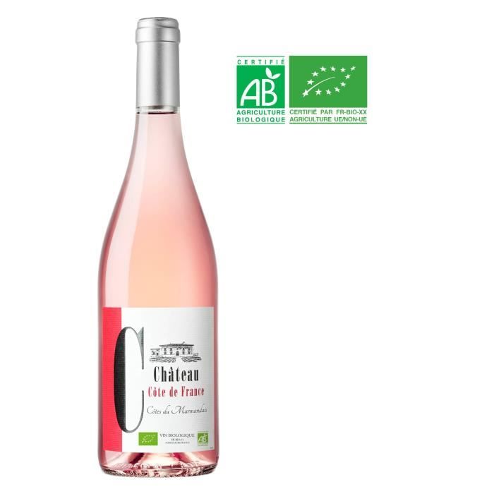 Château Côte de France Bio 2018 Cotes Du Marmandais - Vin Rosé du Sud-Ouest