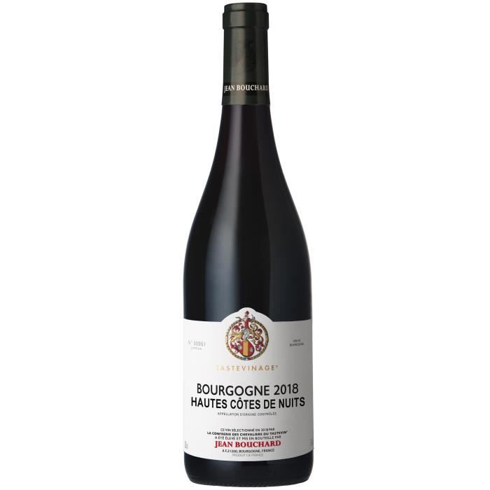 Jean Bouchard Tastevine 2018 Bourgogne Hautes-Côtes de Nuits - Vin rouge de Bourgogne