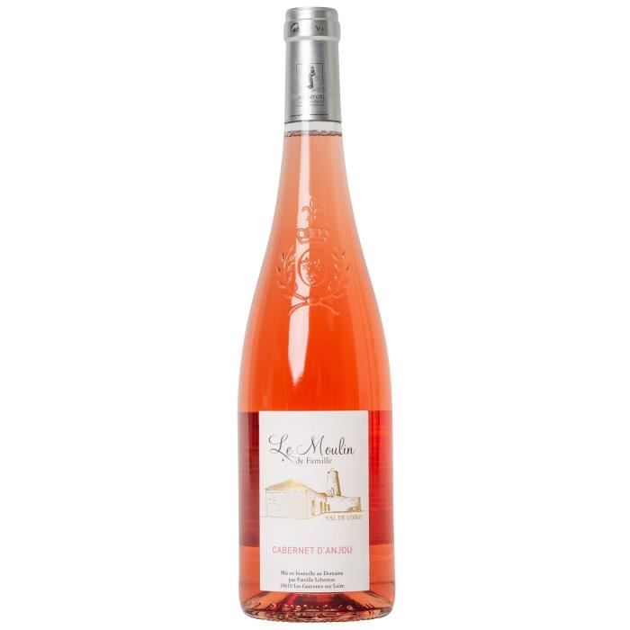 Le Moulin de Famille 2018 Cabernet d'Anjou - Vin rosé de Loire