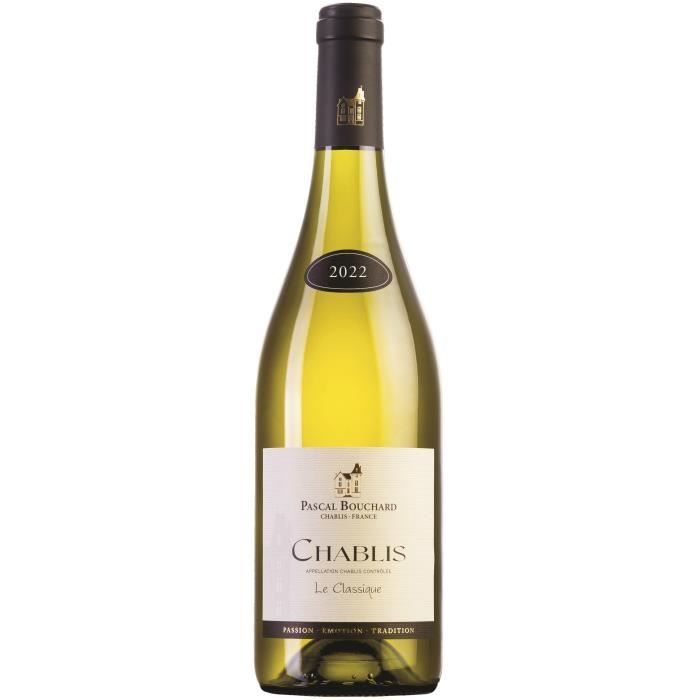 Pascal Bouchard Le Classique Chablis - Vin blanc de Bourgogne